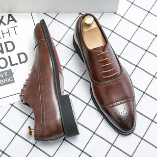 Emilio - Elegant brogue shoes