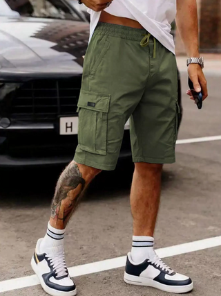 Elias™ | Shorts cargo con múltiples bolsillos