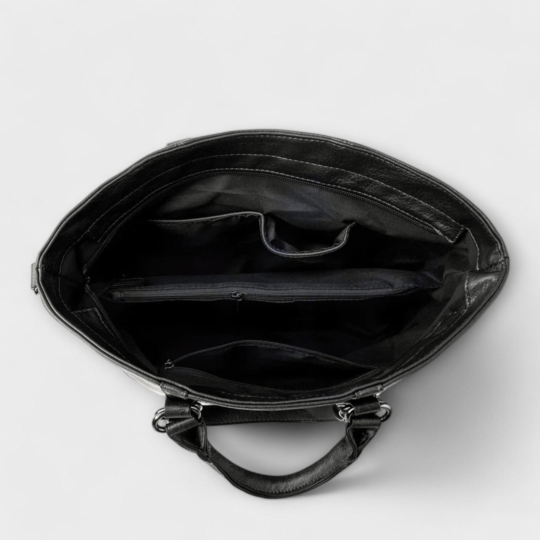 Olívia - Große Lederhandtasche