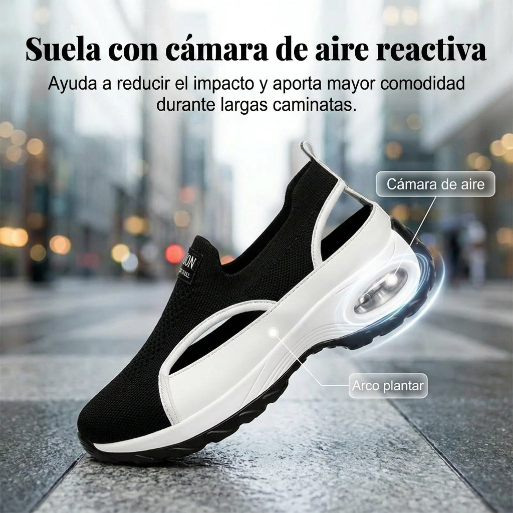 Aroa - Zapatillas transpirables con cámara de aire