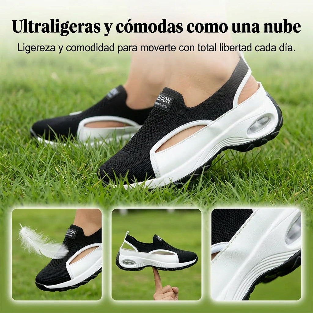 Aroa - Zapatillas transpirables con cámara de aire
