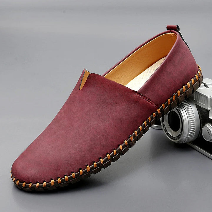 Mocasines de piel Santorini