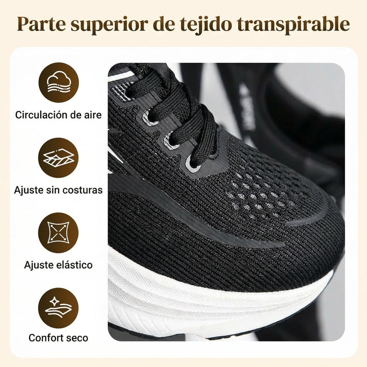 Zapatillas deportivas transpirables con amortiguación – ligeras y cómodas para correr y entrenar