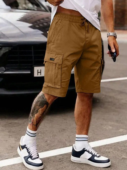 Elias™ | Shorts cargo con múltiples bolsillos