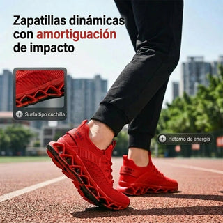 Zapatillas deportivas transpirables de malla