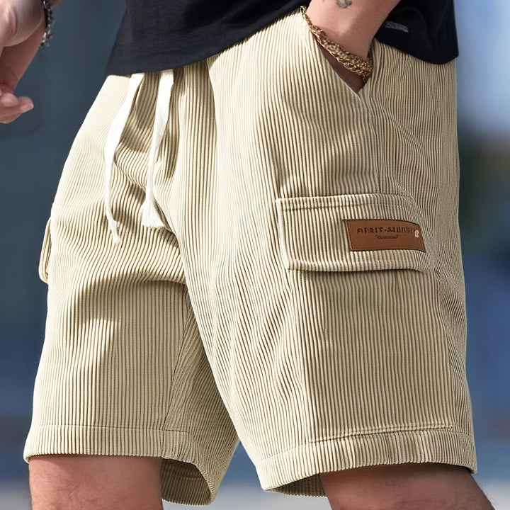 Murphy™ | Shorts cargo de pana casual