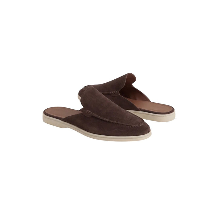 Brown Suede Moccasins for Yacht