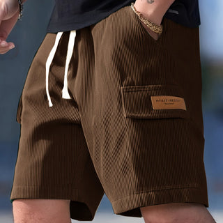 Murphy™ | Shorts cargo de pana casual