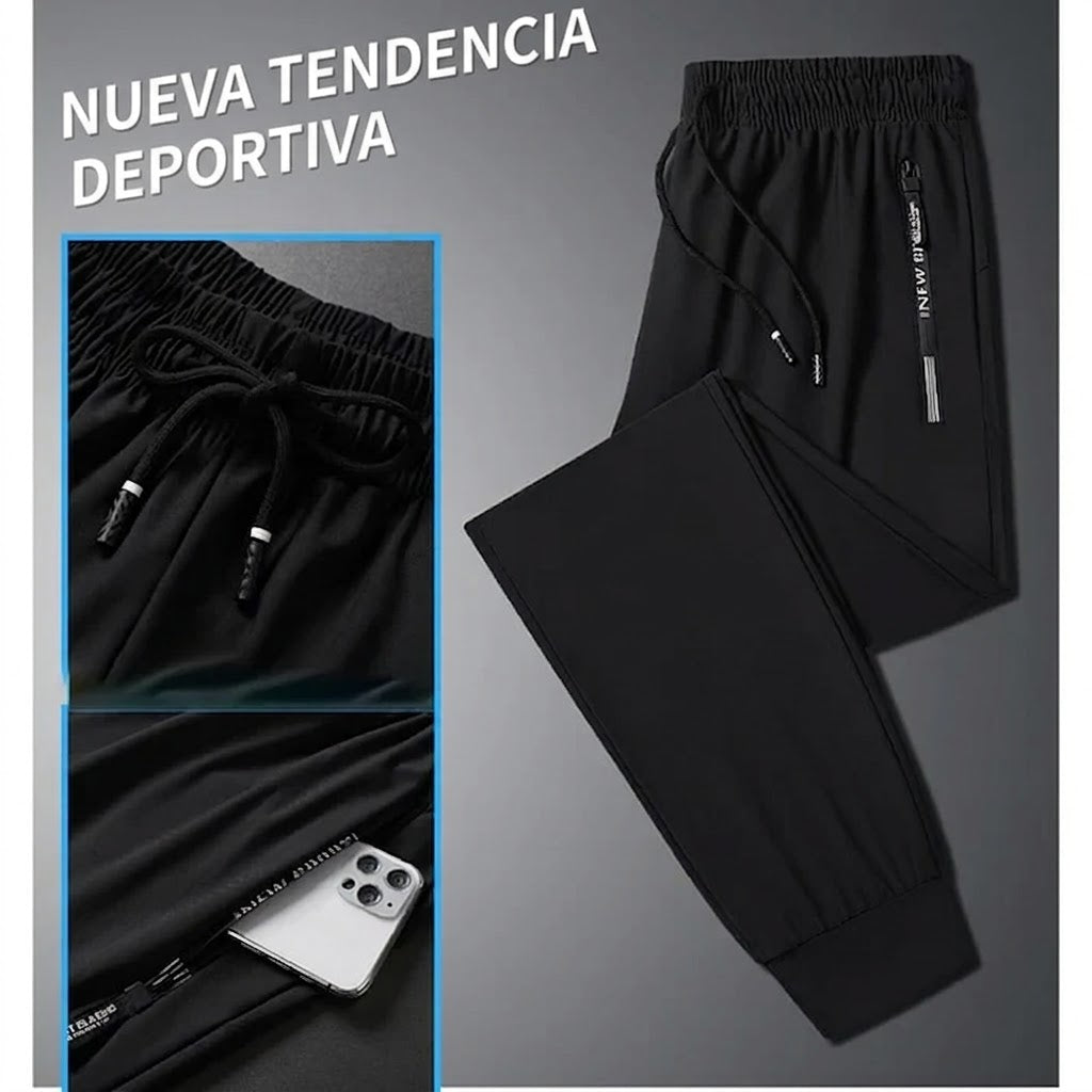 Noa - pantalón casual unisex, extremadamente suave y flexible con caída elegante