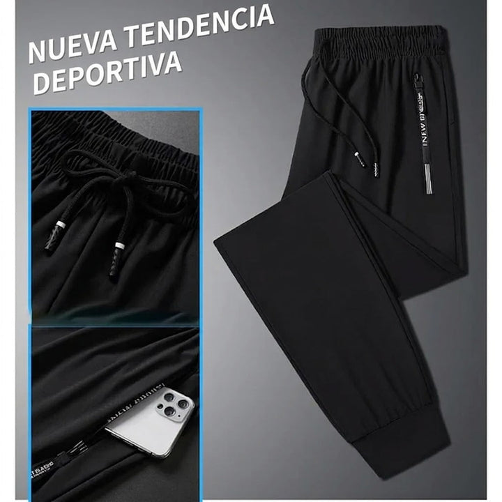 Noa - pantalón casual unisex, extremadamente suave y flexible con caída elegante