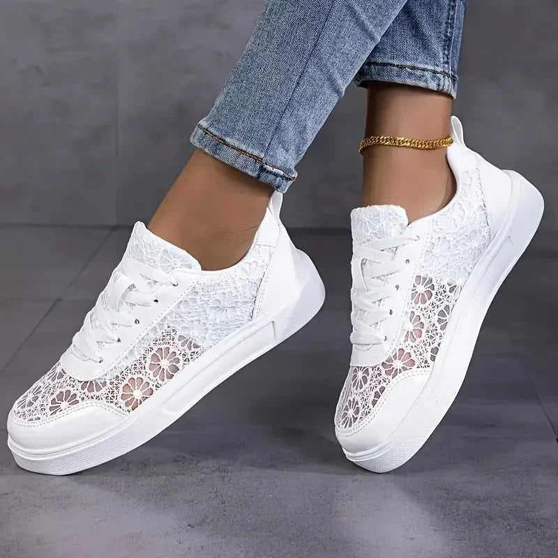 Camila - Elegant lace sneakers