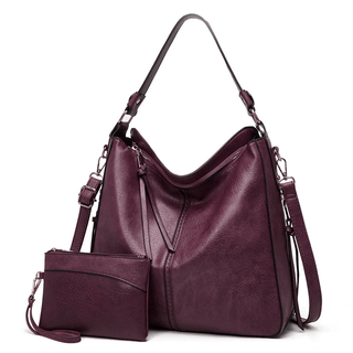 Étoile de Ville – Klassische Vintage-Lederhandtasche