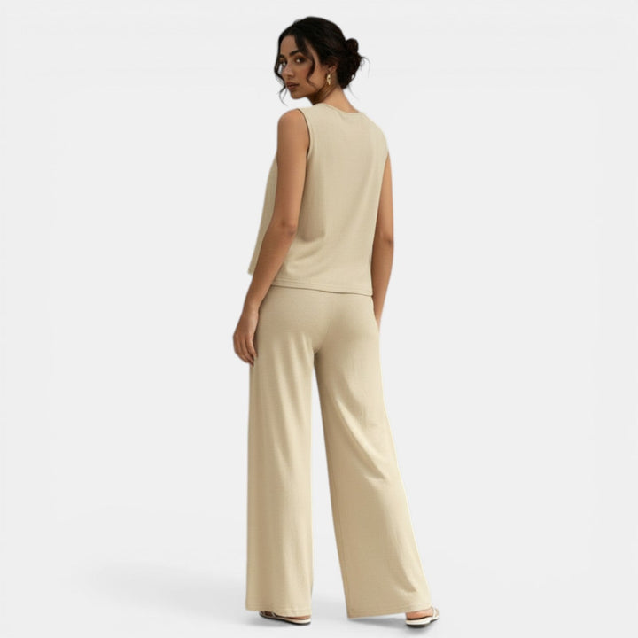 Conjunto Elegante Mujer Dos Piezas
