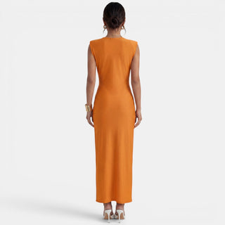 Vestido Largo Ajustado Elegante Mujer