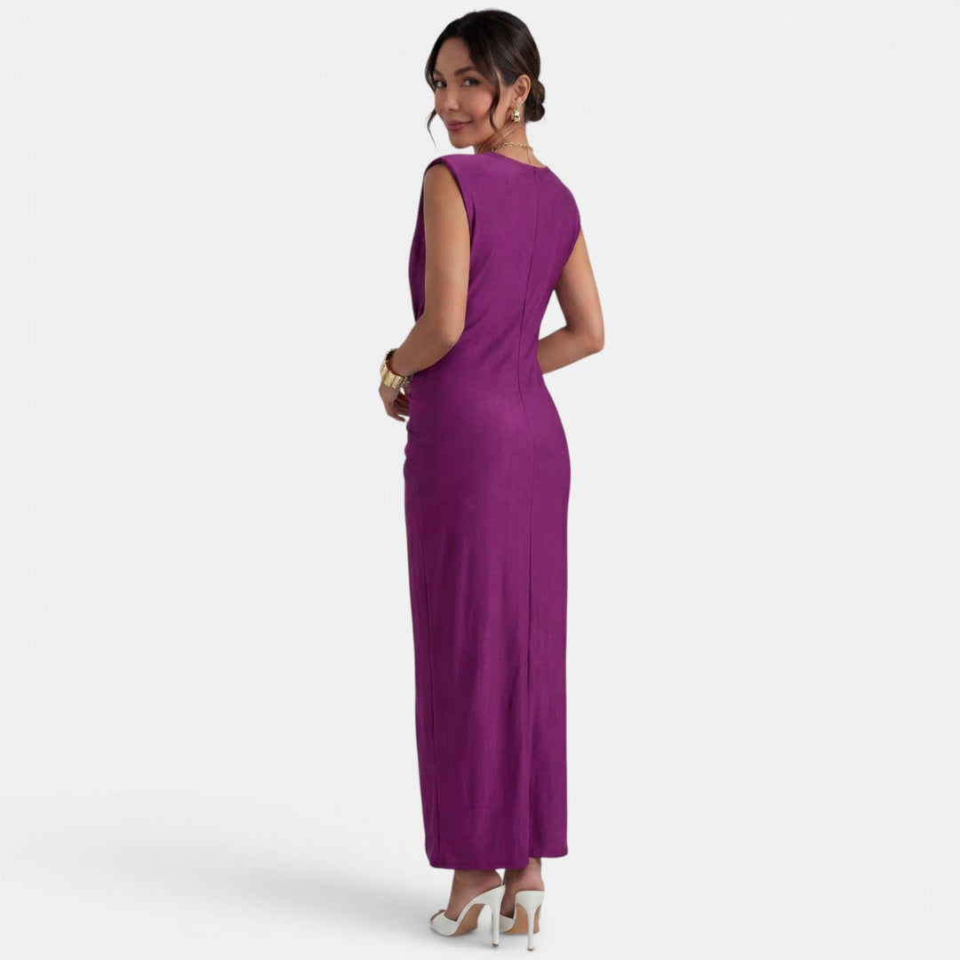 Vestido Largo Ajustado Elegante Mujer