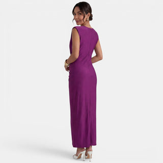 Vestido Largo Ajustado Elegante Mujer