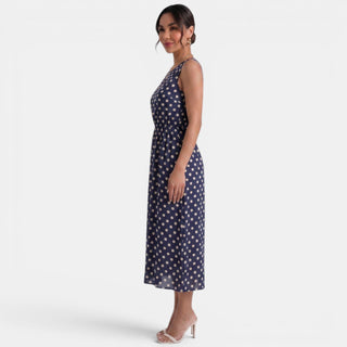 Vestido Midi Lunares Verano Mujer