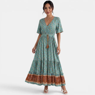 Vestido Boho Verano Mujer