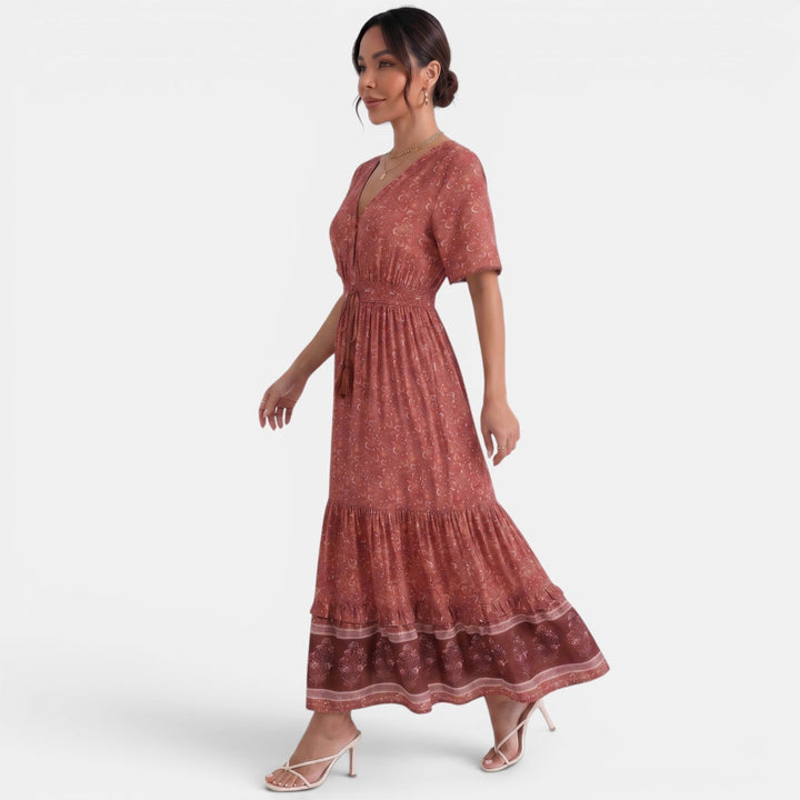 Vestido Boho Verano Mujer