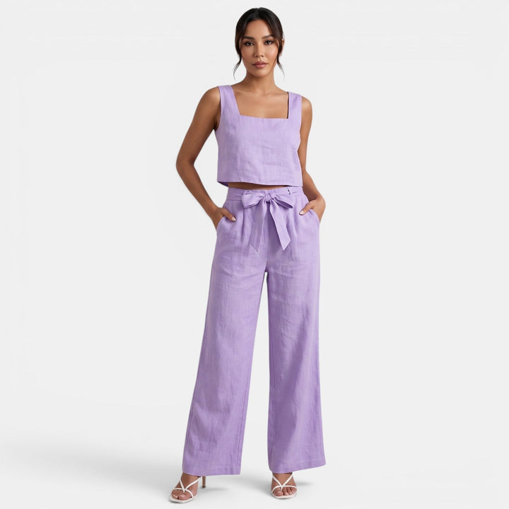 Conjunto Mujer Verano Lino