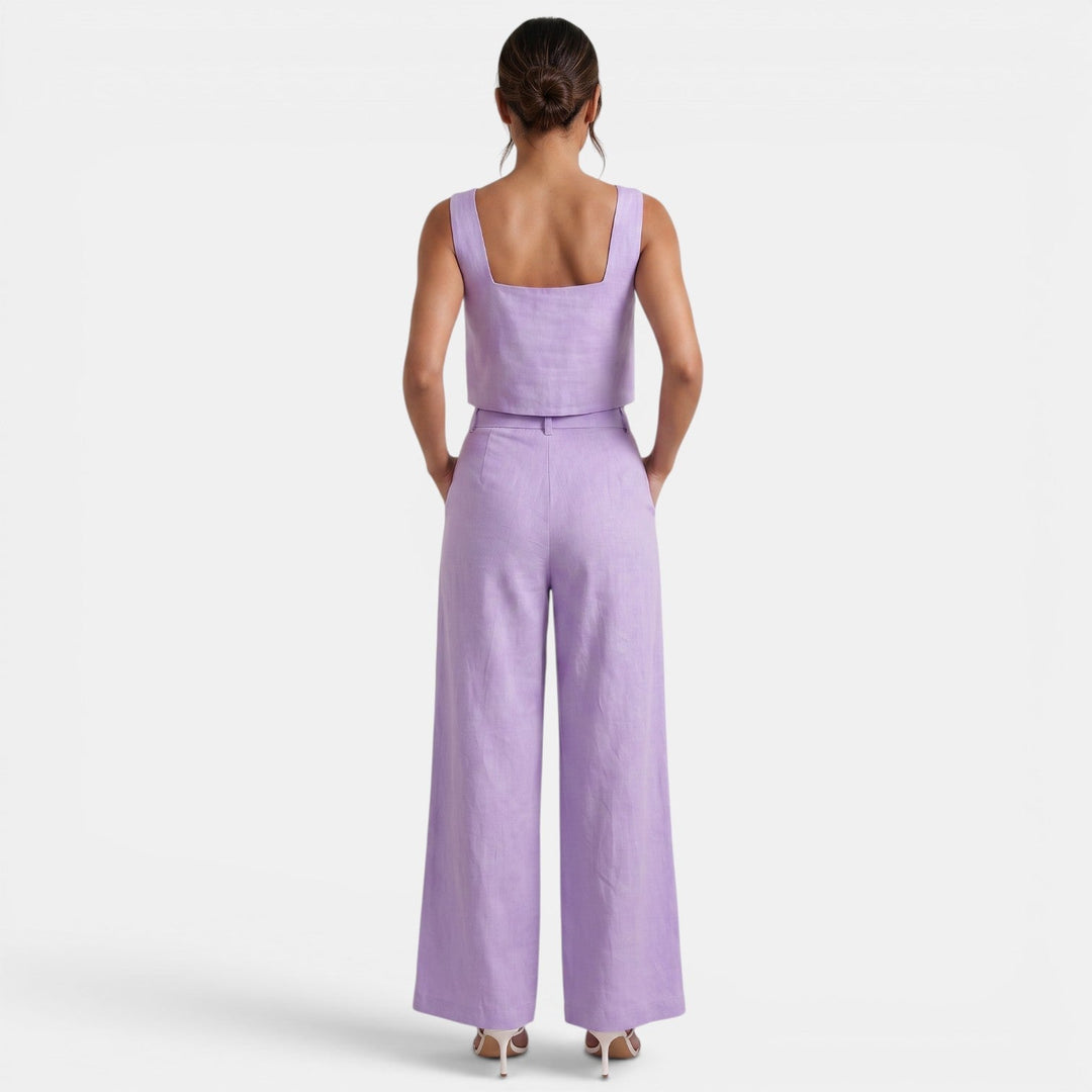 Conjunto Mujer Verano Lino