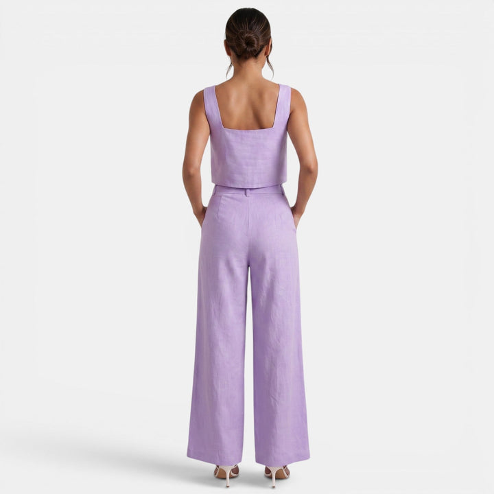 Conjunto Mujer Verano Lino