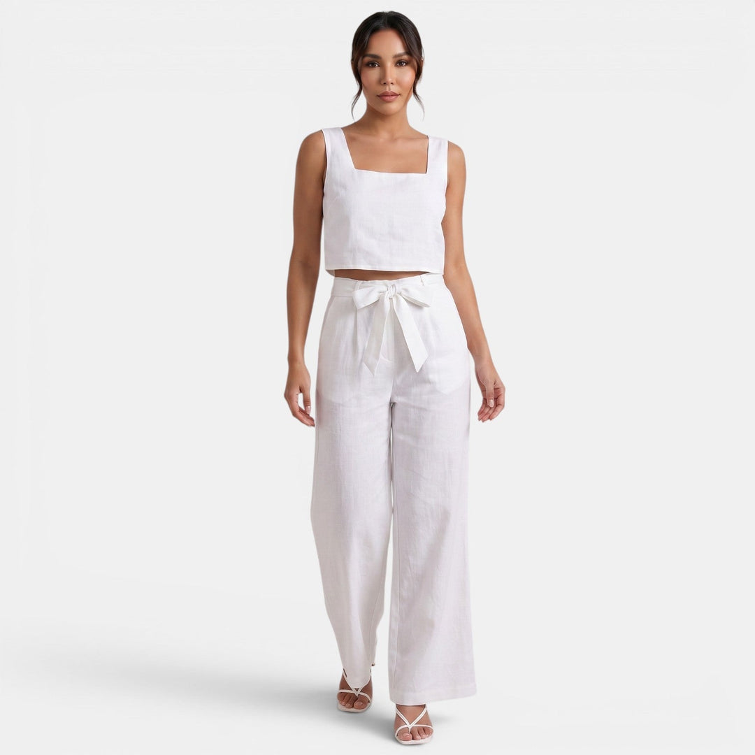 Conjunto Mujer Verano Lino