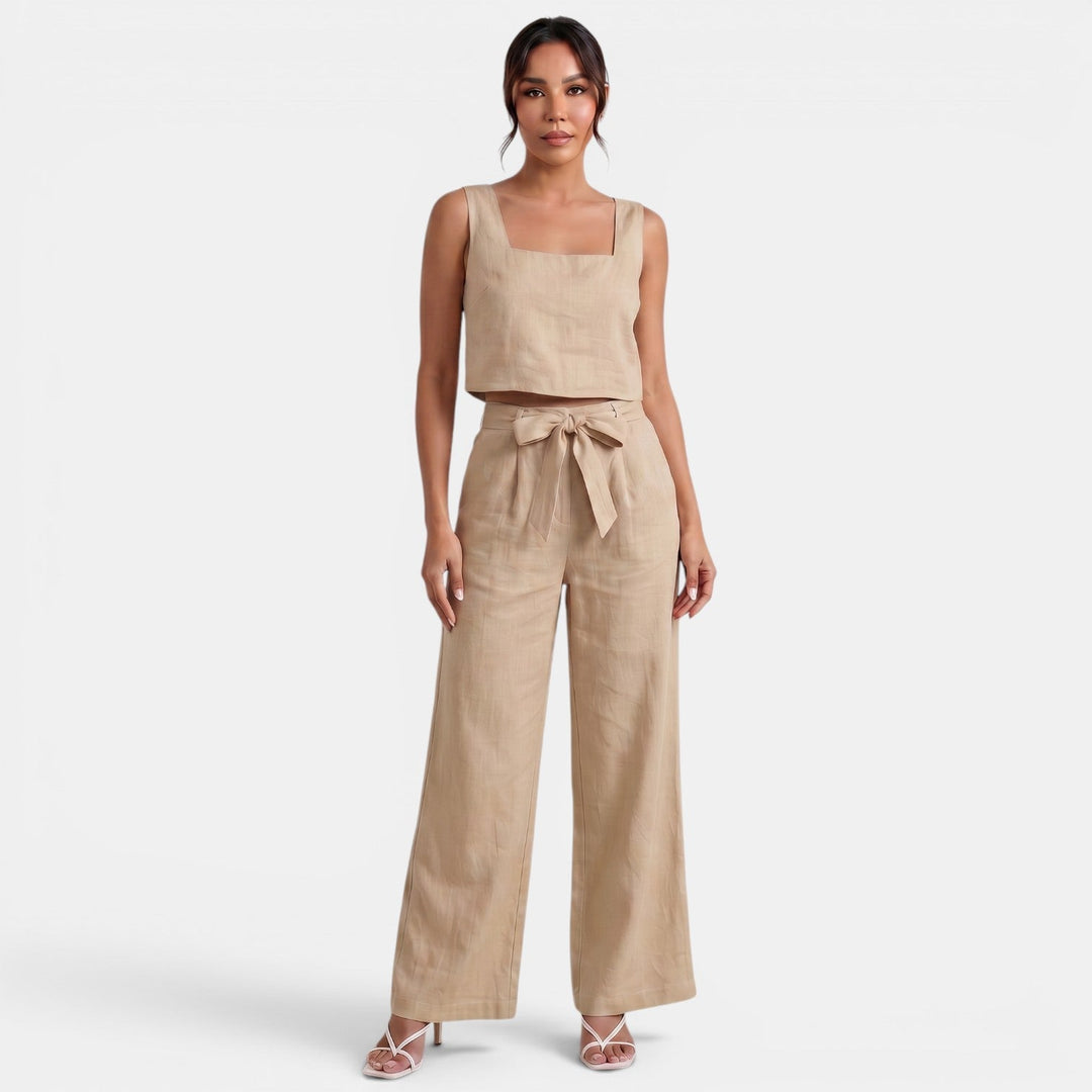 Conjunto Mujer Verano Lino