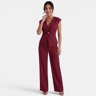 Conjunto Mujer Blazer Pantalón Elegante