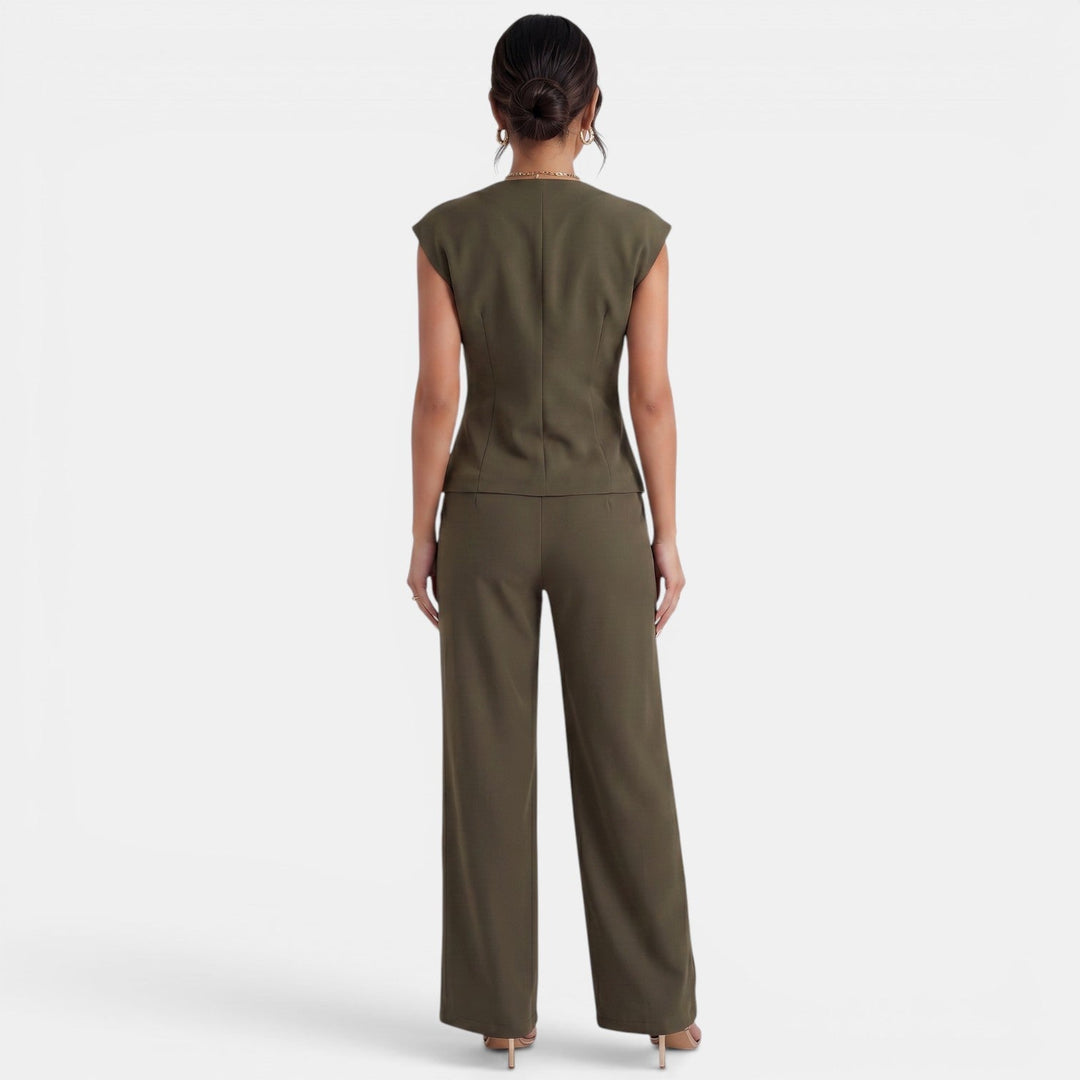 Conjunto Mujer Blazer Pantalón Elegante