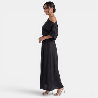 Conjunto Mujer Top Bardot y Pantalón