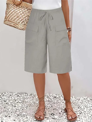 Lina – Pantalones cortos con cintura elástica