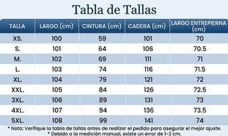 Salma - Pantalón recto de rayas con botones laterales