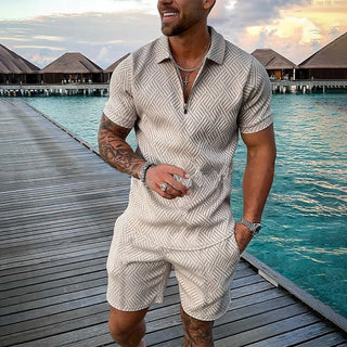 Francisco™ | Conjunto casual de polo y pantalones cortos
