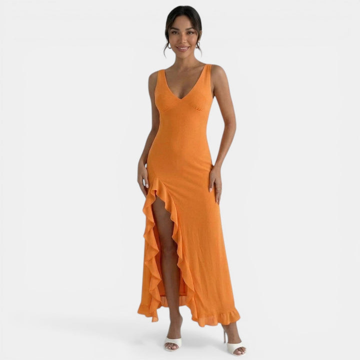 Elegant Midi Dress for Women