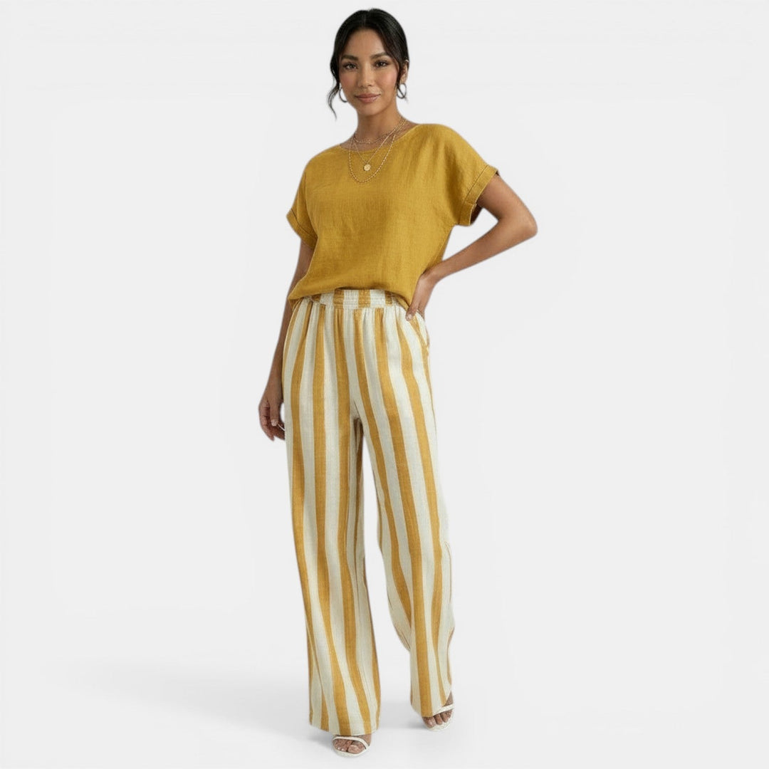 Conjunto Mujer Lino Verano