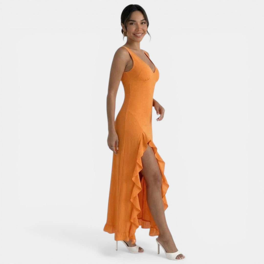 Elegant Midi Dress for Women