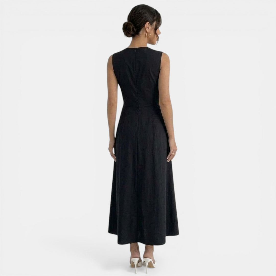 Vestido Midi Elegante Mujer