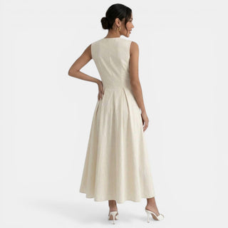 Vestido Midi Elegante Mujer