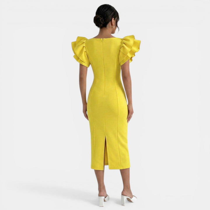 Vestido Midi Elegante Mujer