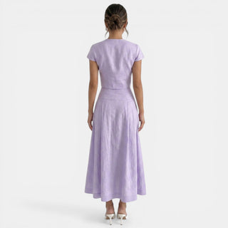 Vestido Maxi Elegante Dos Piezas