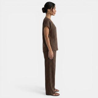 Conjunto Lino Verano Pantalón Mujer