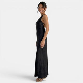 Vestido Largo Encaje Espalda Abierta