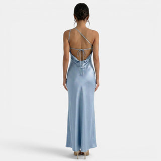 Vestido Largo Encaje Espalda Abierta