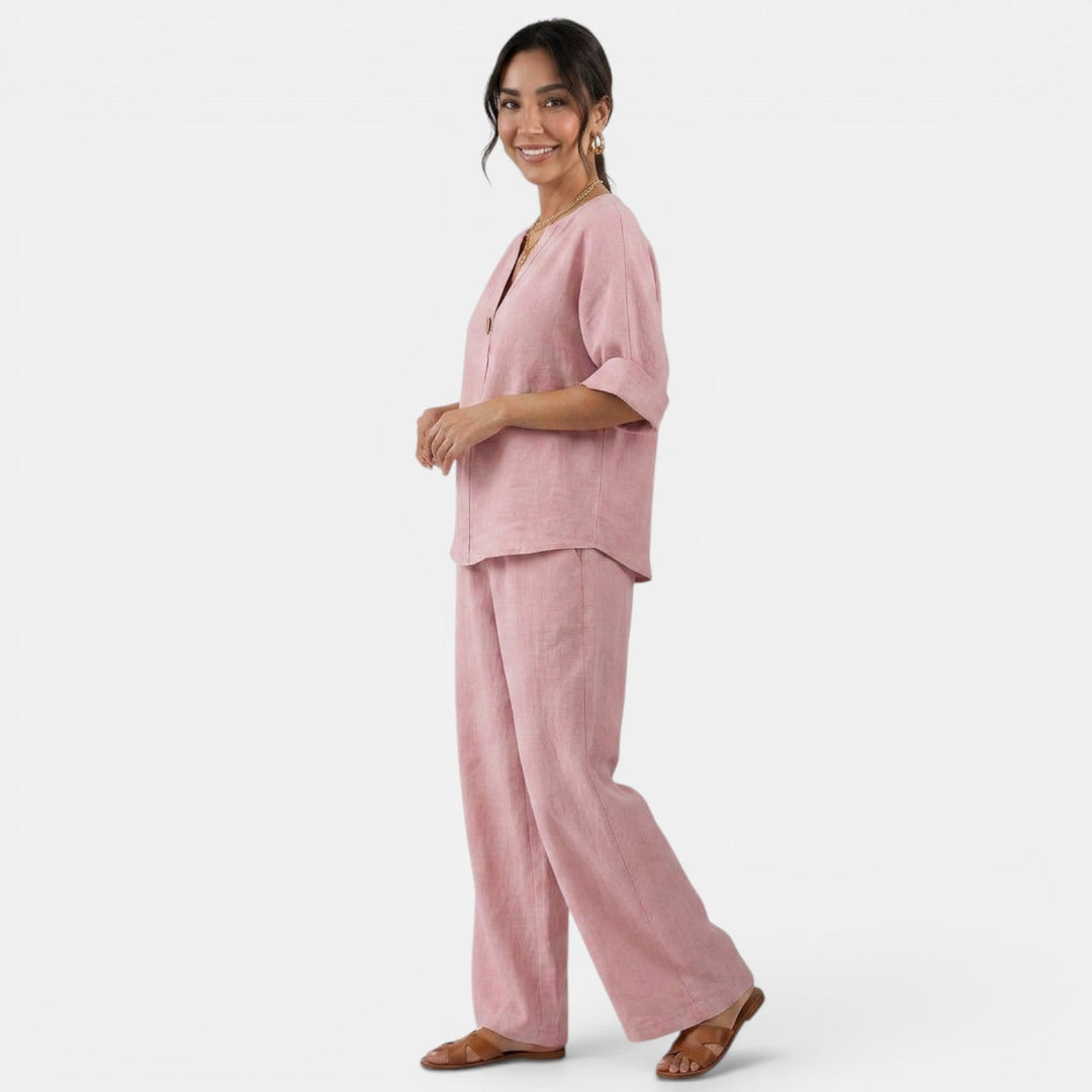 Conjunto Mujer Elegante Pantalón