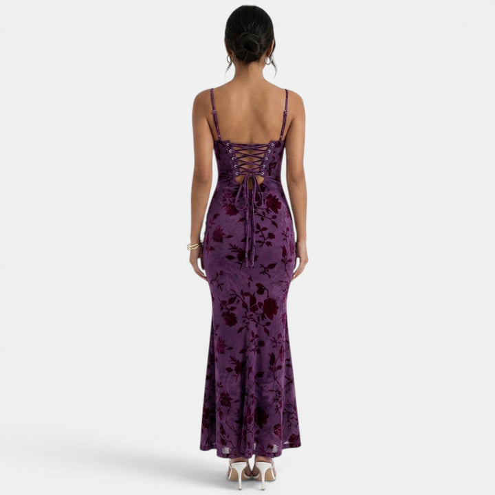 Vestido Largo Floral Mujer