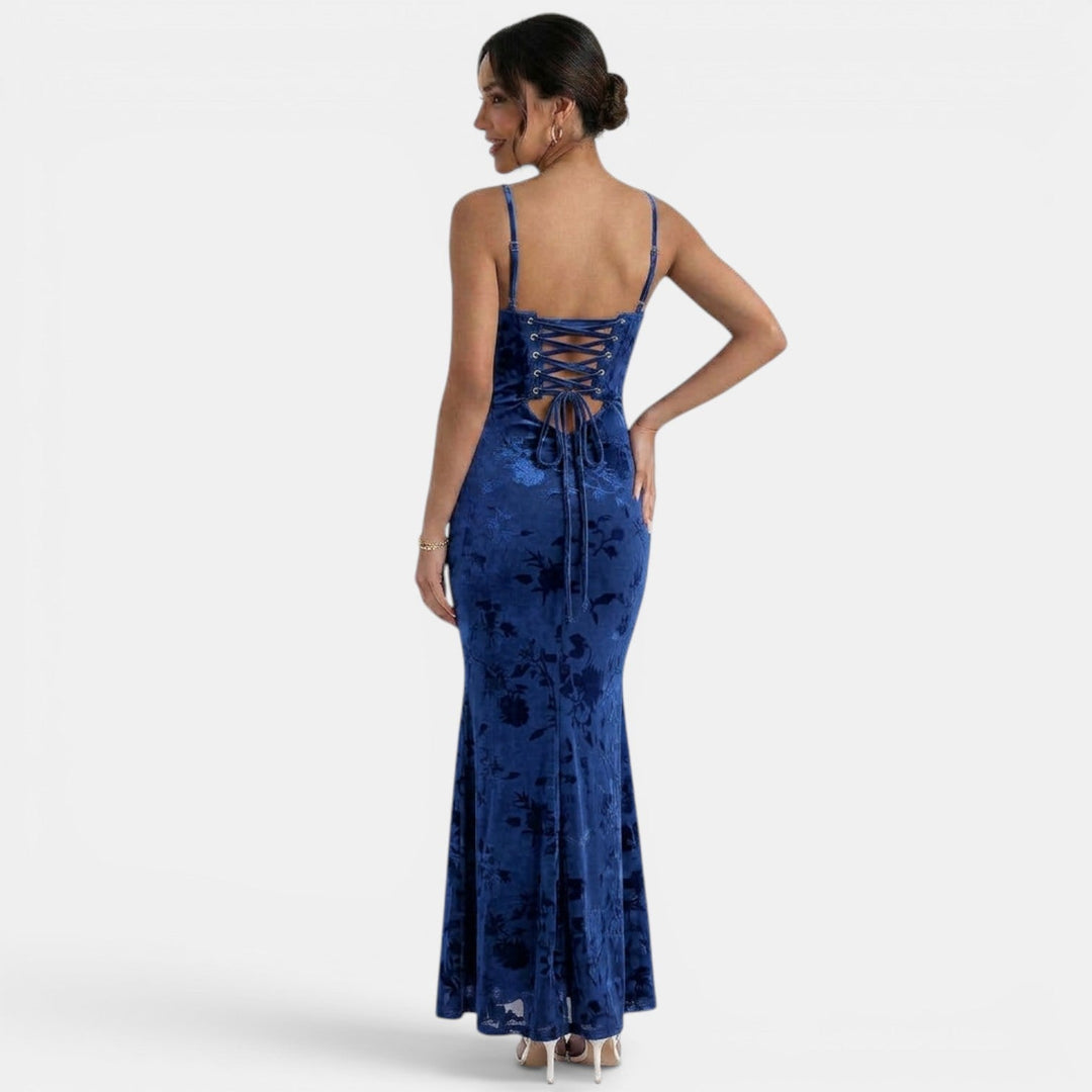 Vestido Largo Floral Mujer