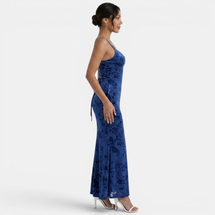 Vestido Largo Floral Mujer
