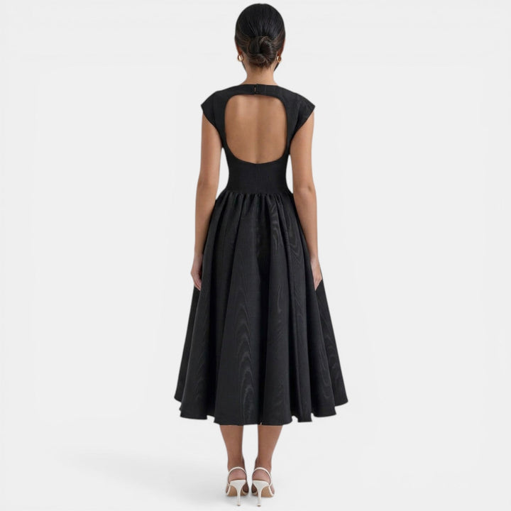 Vestido Midi Mujer Elegante