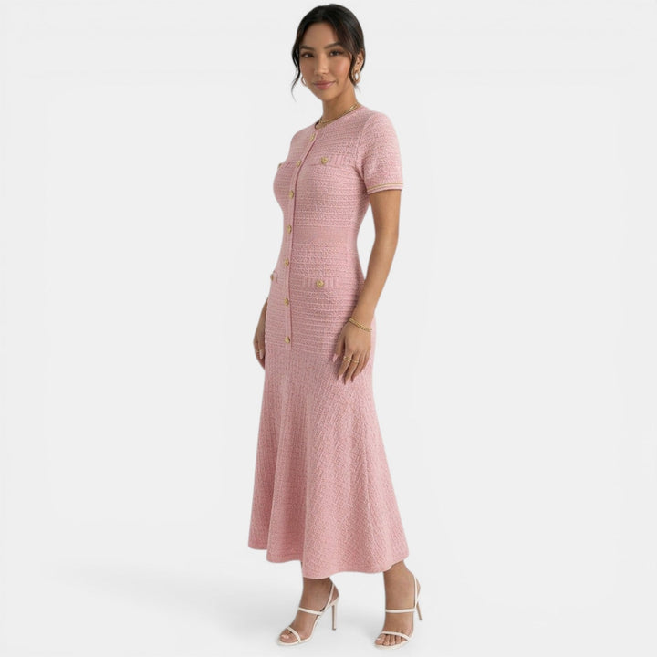Elegant Midi Dress for Women